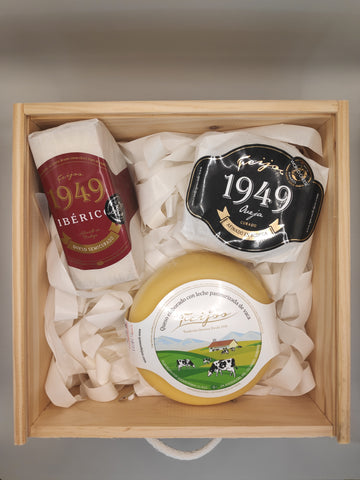 Pack de Quesos Gourmet en Elegante Caja de Madera: El Regalo Perfecto