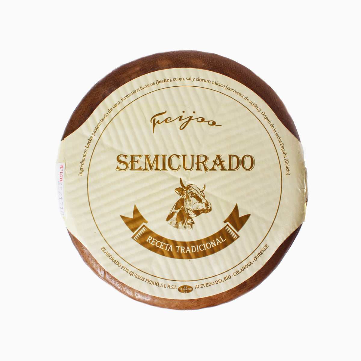 Semicurado de Vaca - Queso de Textura Mantecosa y Suave